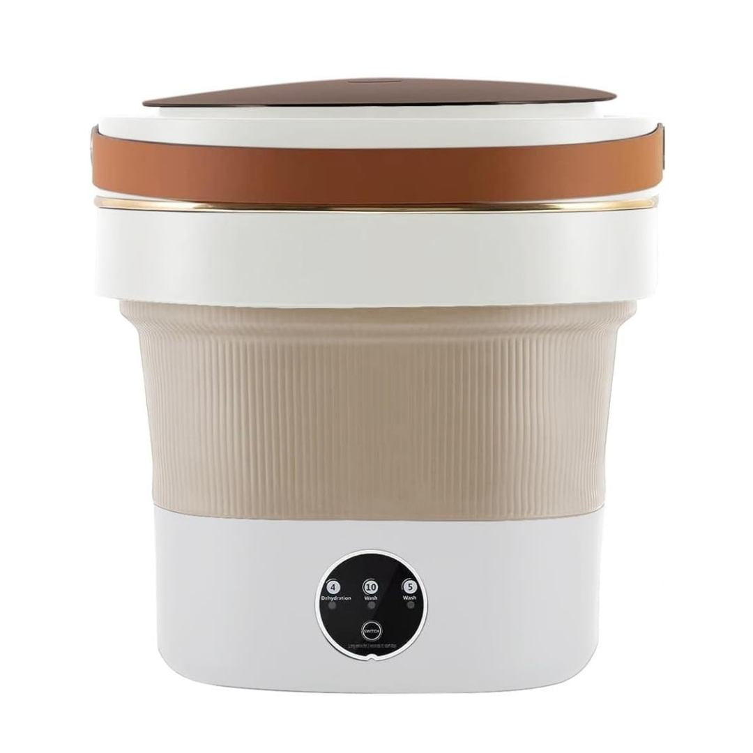 Machine à Laver Pliable Portable 9L (Beige) - Clotec
