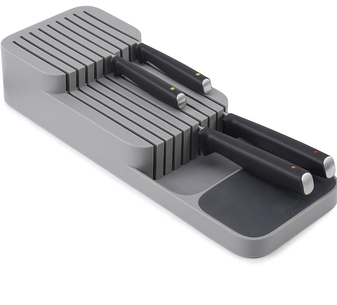 Pack 2 Organisateurs d'Ustensiles – Rangement Optimal pour Tiroirs de Cuisine