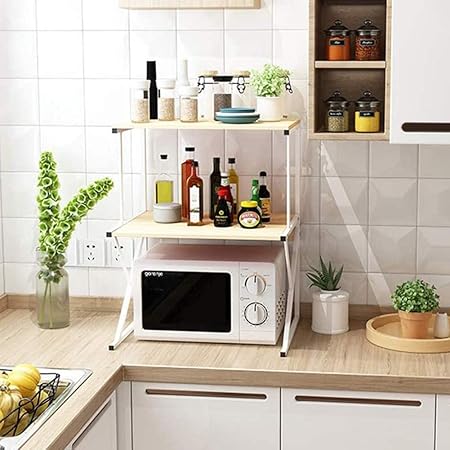 Étagère de Rangement pour Micro-ondes