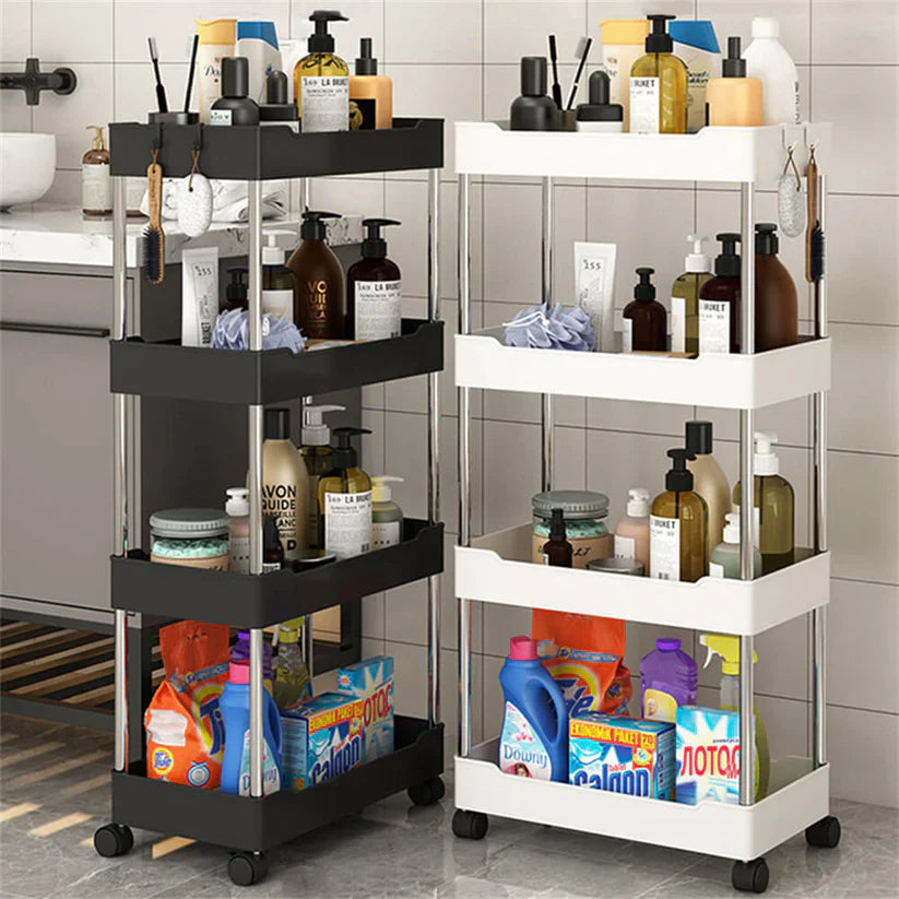 Chariot de Rangement à 4 Étagères – yarabox Maison
