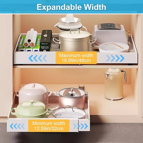 Organisateurs de Placard Ajustables – Solution de Rangement Parfaite pour Tous les Espaces