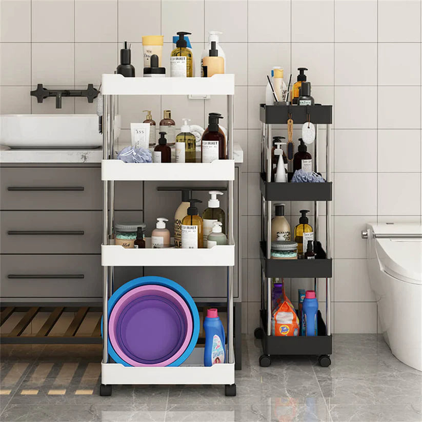 Chariot de Rangement à 4 Étagères – yarabox Maison