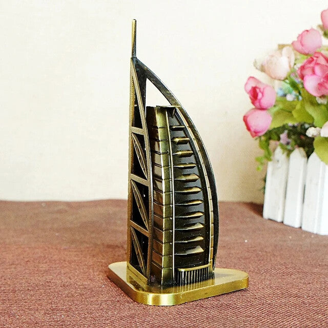 Statuette Burj al Arab 10cm en métal