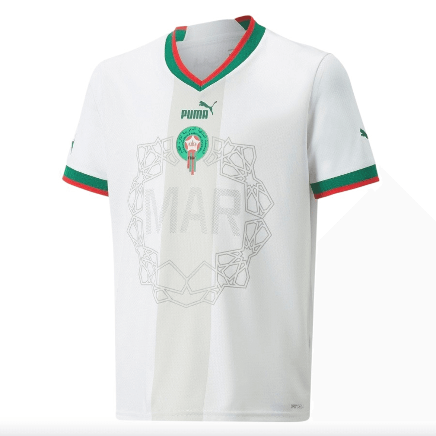 Maillot Equipe du Maroc - Coupe du monde Qatar 2022 - Blanc