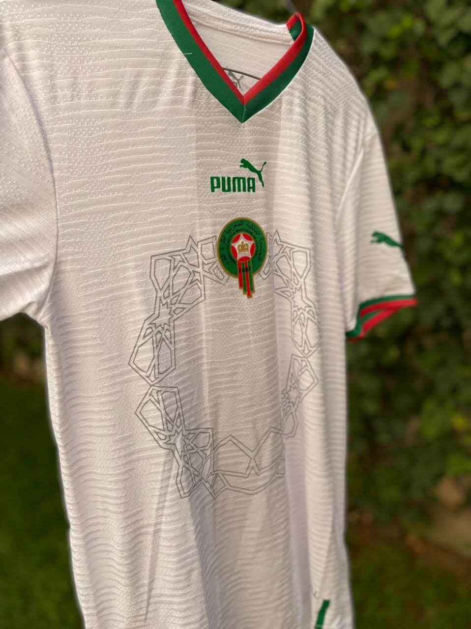 Maillot Equipe du Maroc - Coupe du monde Qatar 2022 - Blanc