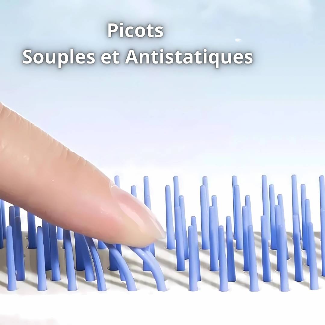 Brosse Ă Cheveux Auto-Nettoyante Peigne Innovant - KUULA
