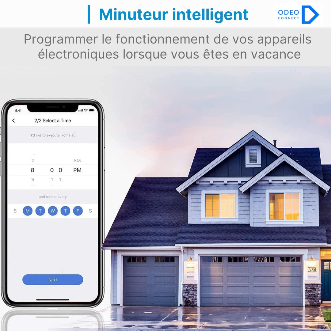 Prise intelligente connectée Smart Plug ODEO CONNECT