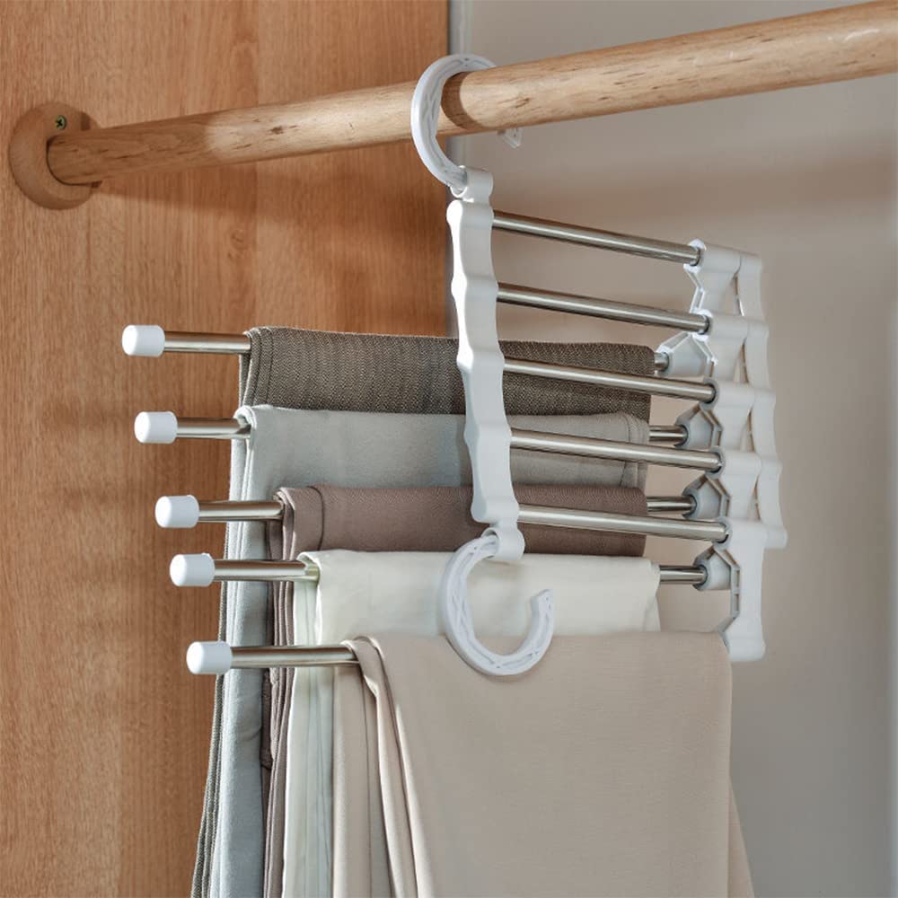 Cintre 5en1 (Pantalons, Robes, Châles etc)