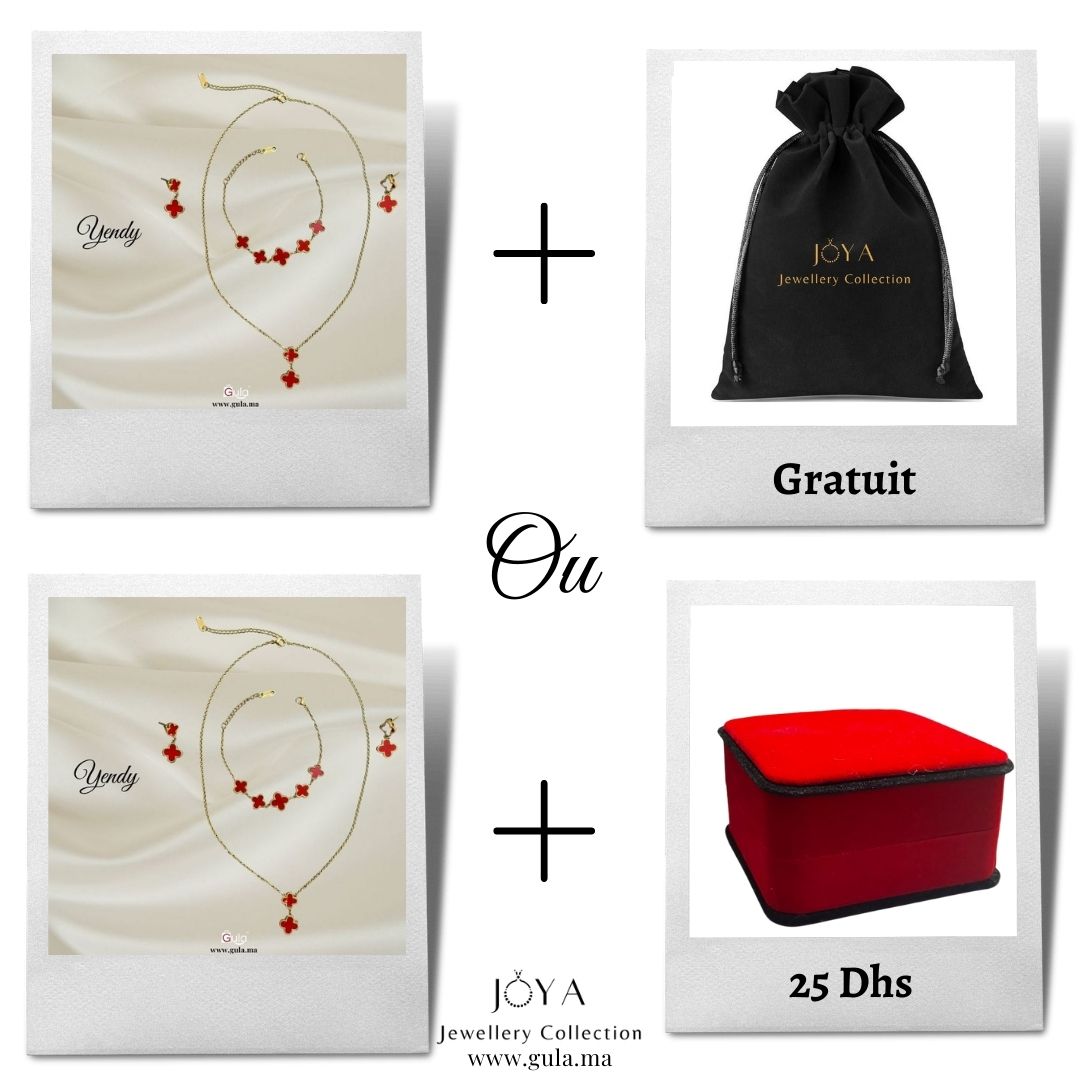 Parure Yendy Rouge - Joya Jewellery®