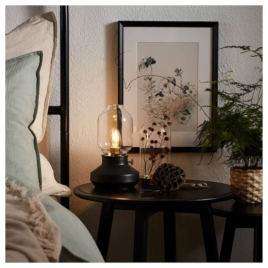 Lampe de table - Vintage (lumière réglable)