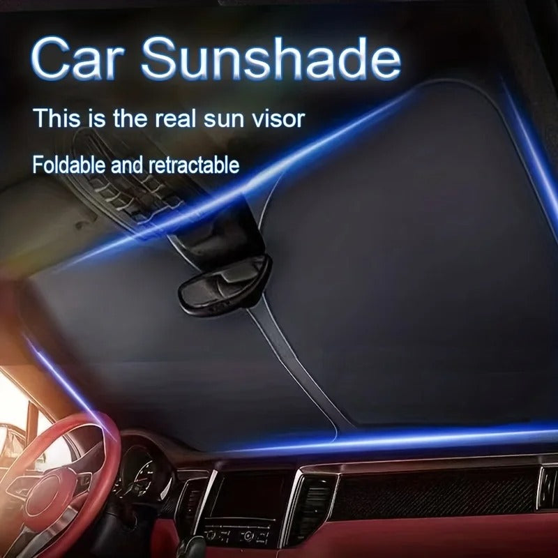 Pare-soleil de Voiture Pliable à Isolation Thermique – Double Protection Nano Réflective