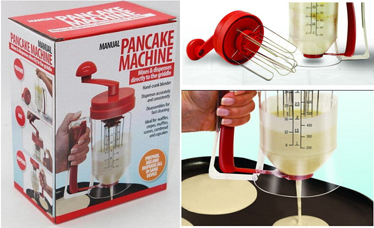 Panecake Machine™ - Mélangeur & distributeur