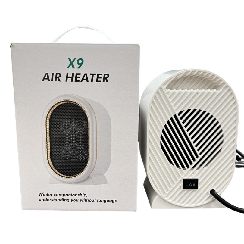 Air Heater Fan - Chauffage Electrique Soufflant Portable - Blanc