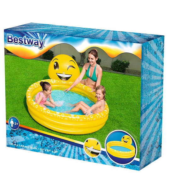 Piscine gonflable SMILEY 282L - BESTWAY® (1,6M)