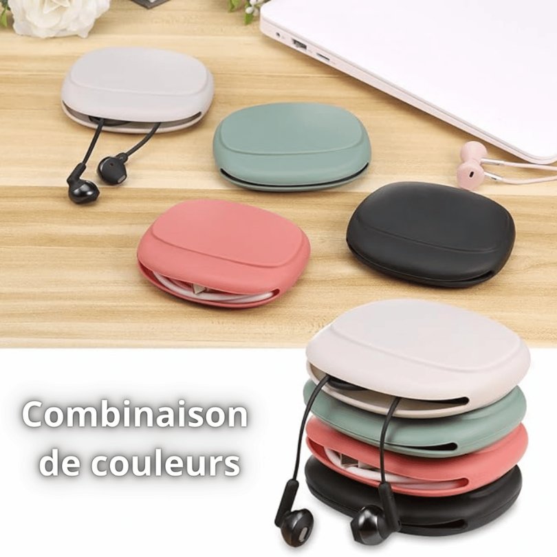 Set de 4 Pochettes de rangement en Silicone - 4 pièces