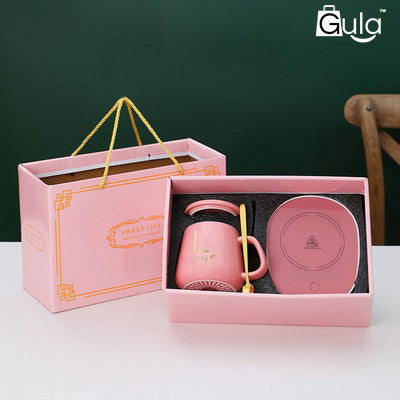 Coffret Cadeau : Tasse Chauffante électrique