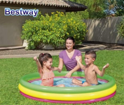 Piscine gonflable colorée  152 x 30 cm - Bestway®