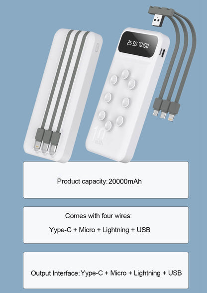Power Bank Smart 3 in 1 PowerMax 20000mAh