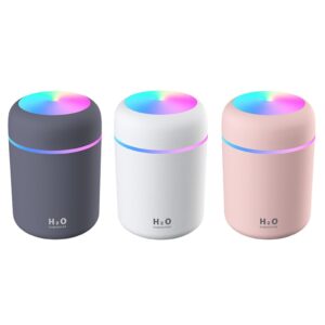 Diffuseur d’Huiles Essentielles avec Éclairage LED – Fonctionne avec Câble