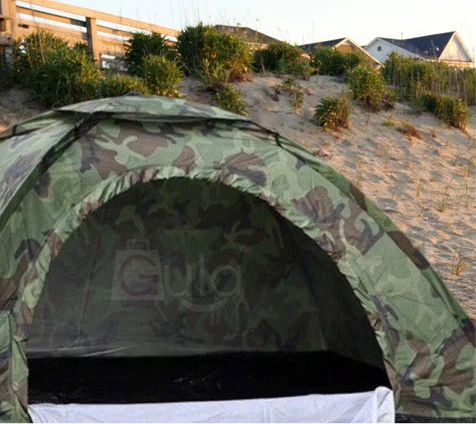 Tente Militaire Camping Plage pliable 4 personnes