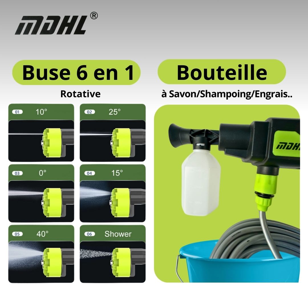 Pistolet de Lavage voiture Haute Pression - Original MDHL - Water Gun