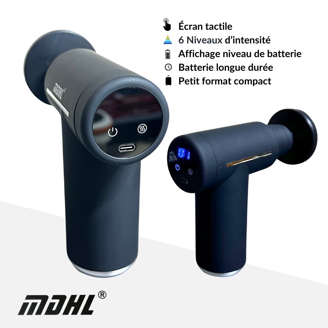 Pistolet de Massage puissant à tête chaude et froide - MDHL