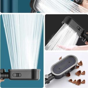 Pommeau de Douche Haute Pression – 3 Modes pour une Expérience Relaxante !