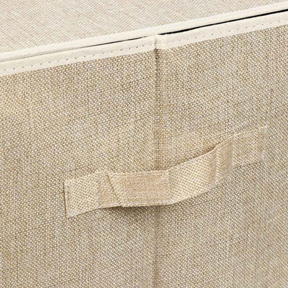 Panier Sac à Linge - Laundry 72L (Beige) 53x33x33cm