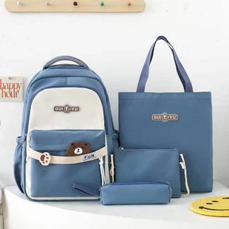 🎀Set Scolaire 4 Pièces – Sac à Dos & Accessoires
