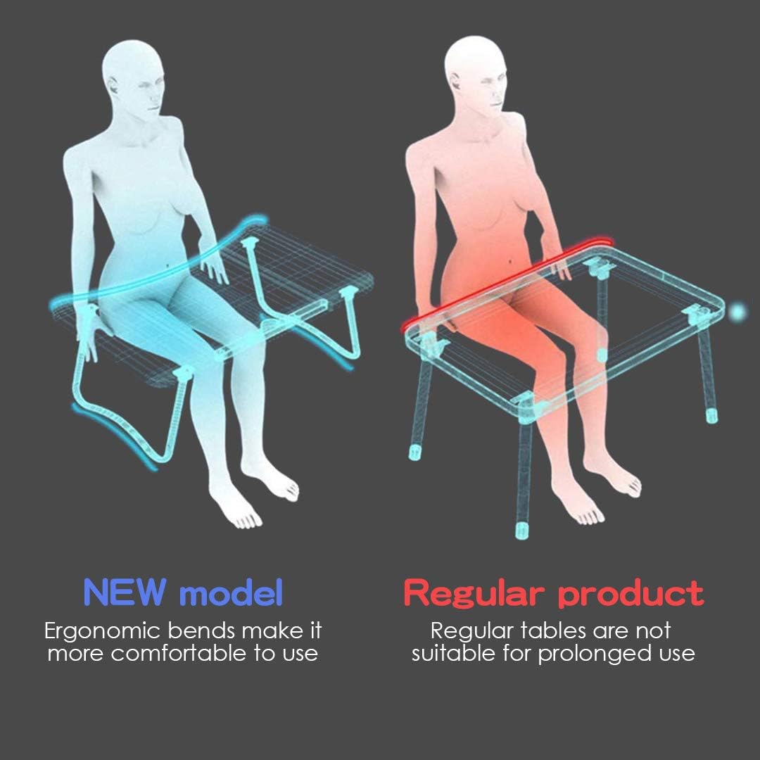 Table d'ordinateur portable et pliable multifonctionnelle