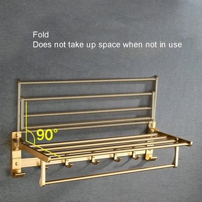 Étagère de Salle de Bain en Aluminium : Rangement Pratique et Élégant
