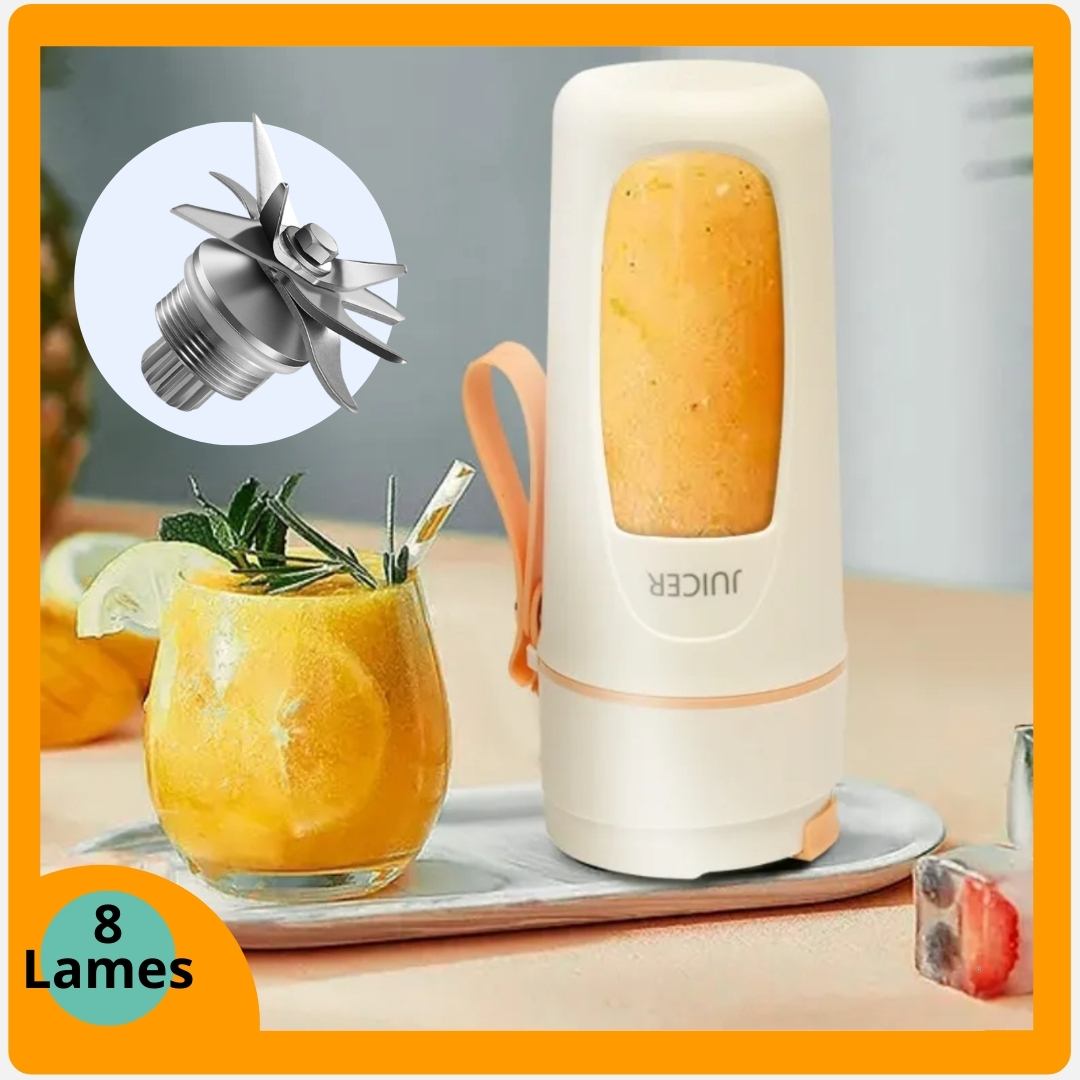 Mini Mixeur Portable 8 lames rechargeable