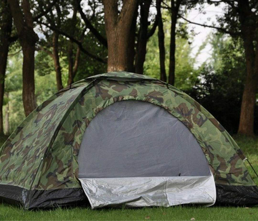Tente Militaire Camping Plage pliable 4 personnes