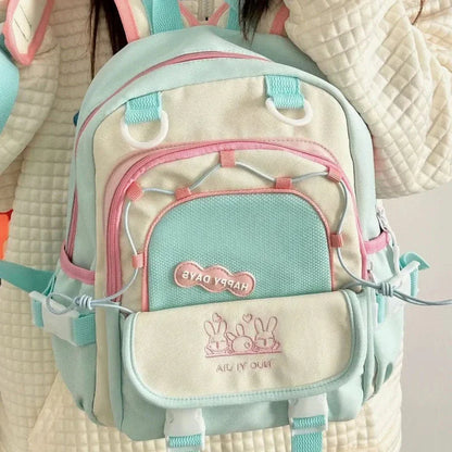 🎀 HAPPY DAYS CUTE BUNNY BACKPACK🏷️