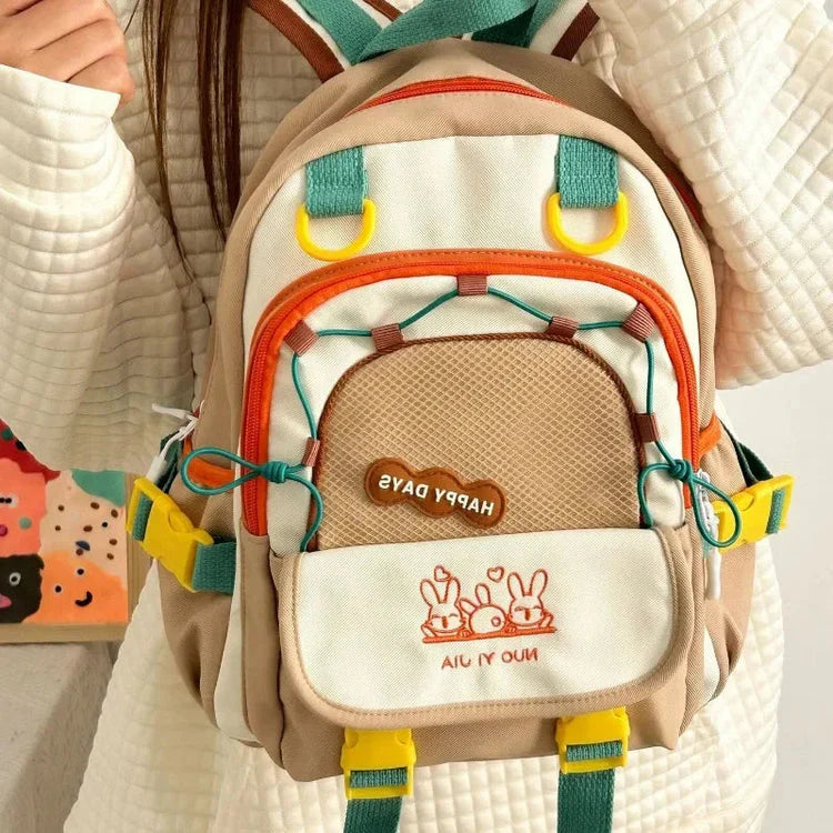 🎀 HAPPY DAYS CUTE BUNNY BACKPACK🏷️