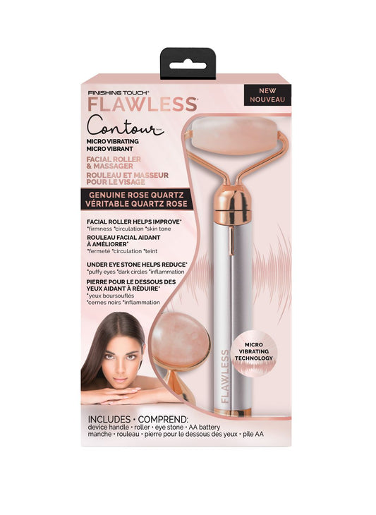 Rouleau et Masseur Visage FLAWLESS Contour - Finishing Touch®