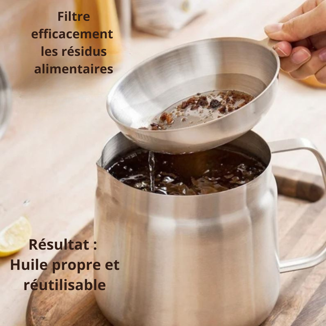 Friteuse Intelligente en Inox - 2 Litres