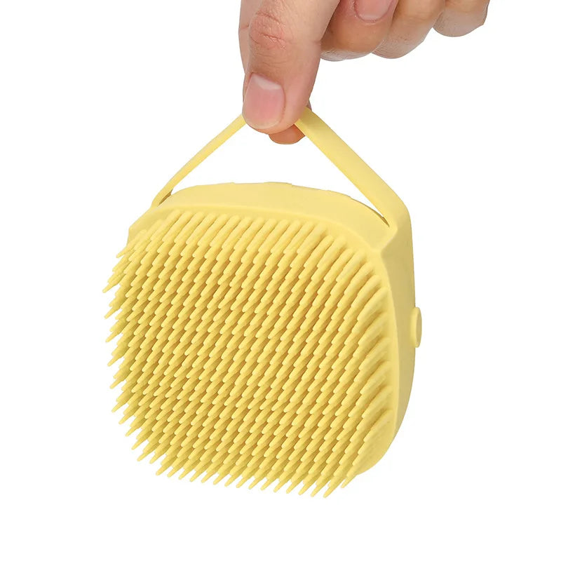 Brosse de bain en silicone pour massage
