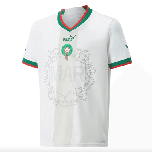 Maillot Equipe du Maroc - Coupe du monde Qatar 2022 - Blanc