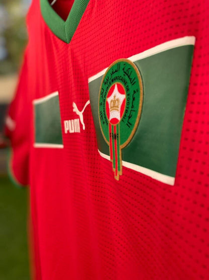 Maillot Equipe du Maroc - Coupe du monde Qatar 2022 - Rouge