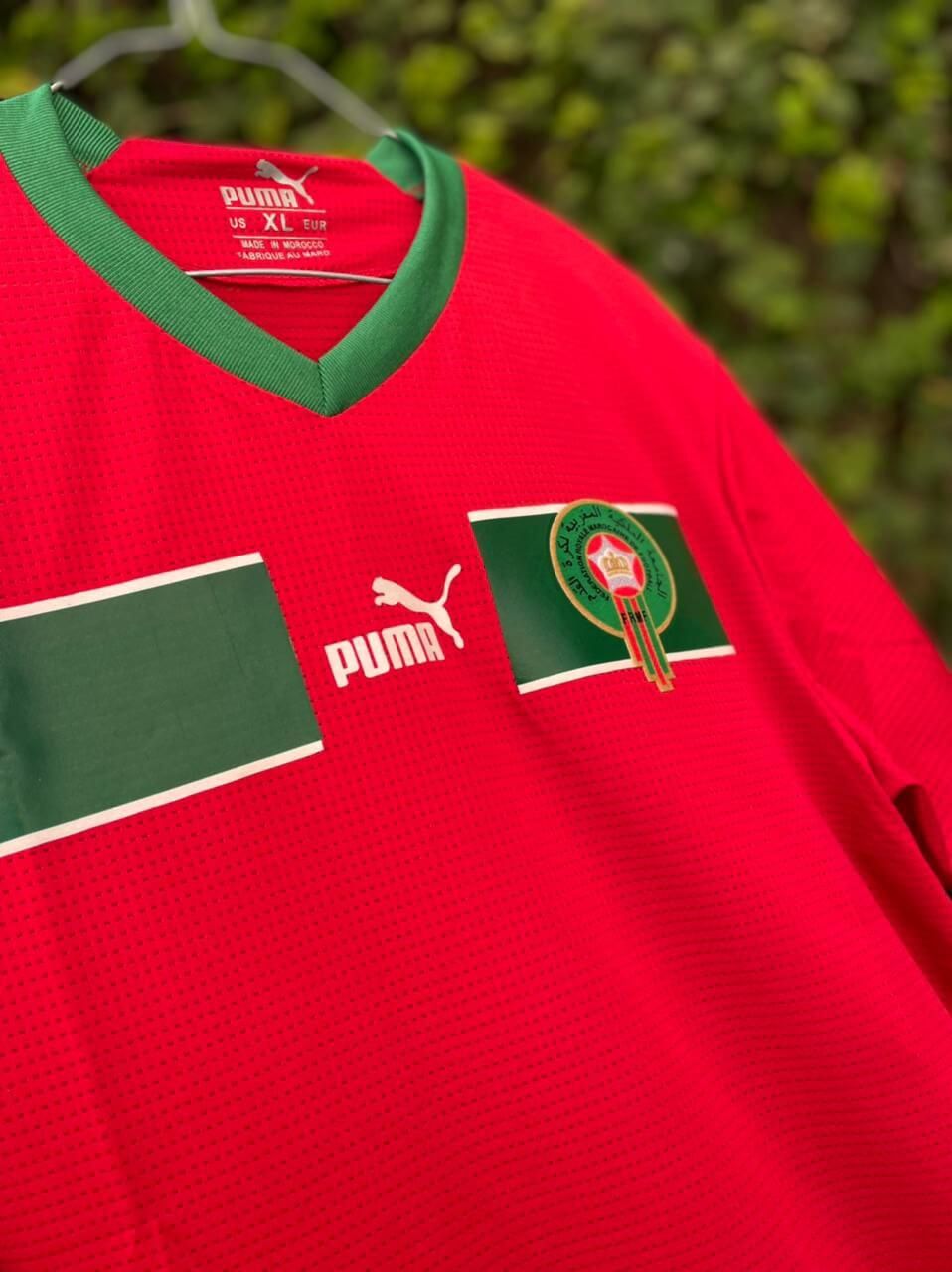 Maillot Equipe du Maroc - Coupe du monde Qatar 2022 - Rouge