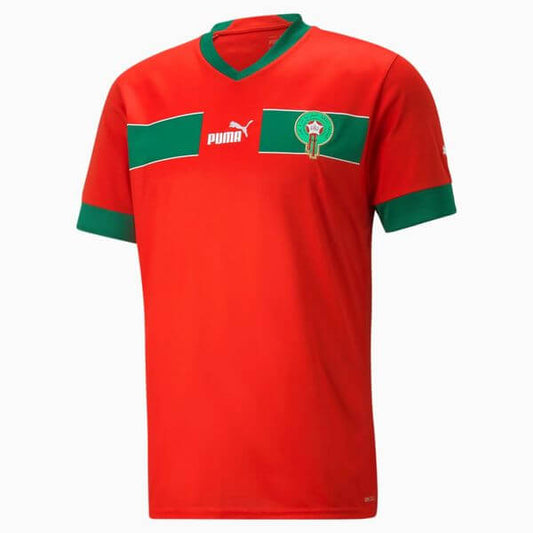 Maillot Equipe du Maroc - Coupe du monde Qatar 2022 - Rouge
