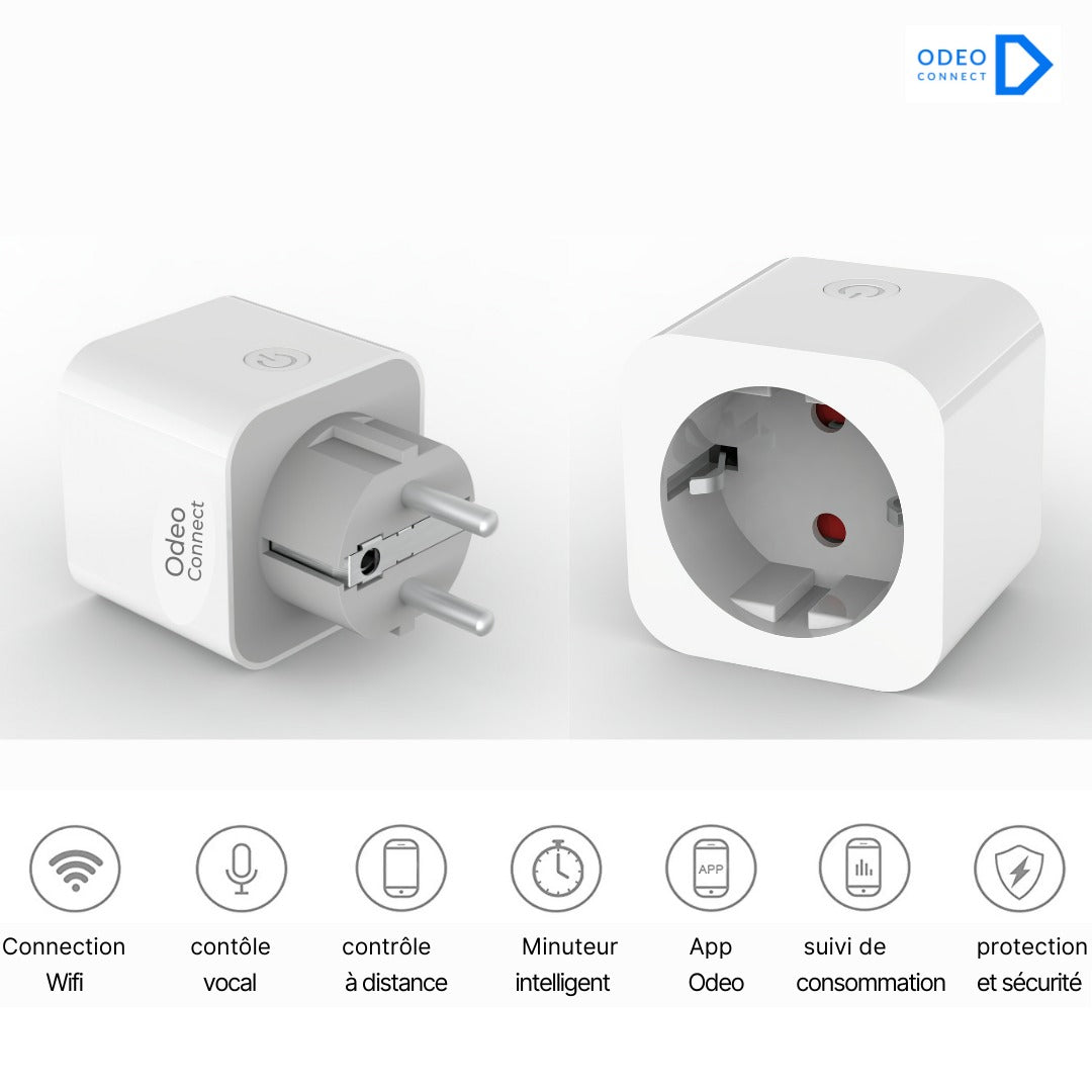 Prise intelligente connectée Smart Plug ODEO CONNECT