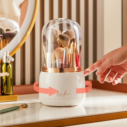 Organisateur Rotatif de Pinceaux de Maquillage