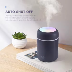 Diffuseur d’Huiles Essentielles avec Éclairage LED – Fonctionne avec Câble