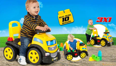 CAMION Porteur Avec Blocs
