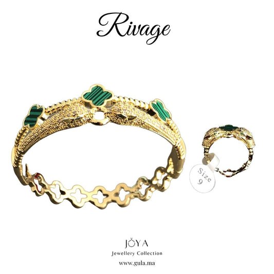 Ensemble Bracelet et Bague Rivage - Joya Jewellery®