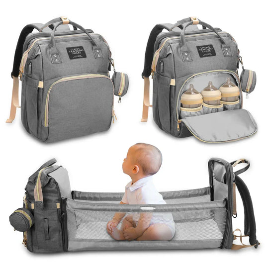 🍁Sac Pliable pour Soins Bébé🎀