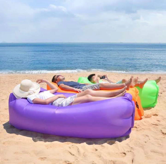 Canapé Hamac à air gonflable (Plage, Piscine, Jardin, Camping..)