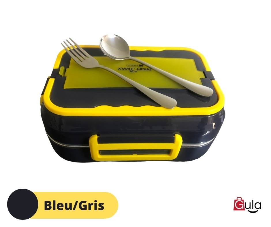 Lunch Box Isotherme électrique en Inox (prise murale + prise voiture)